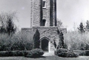 Postcard showing Highland Memorial in Appleton, Wisconsin.