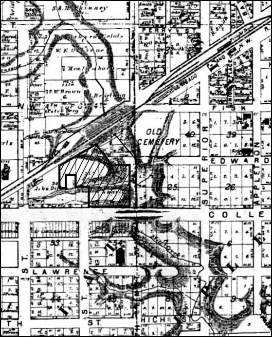 A Map of Appleton’s Ravines early 1900’s