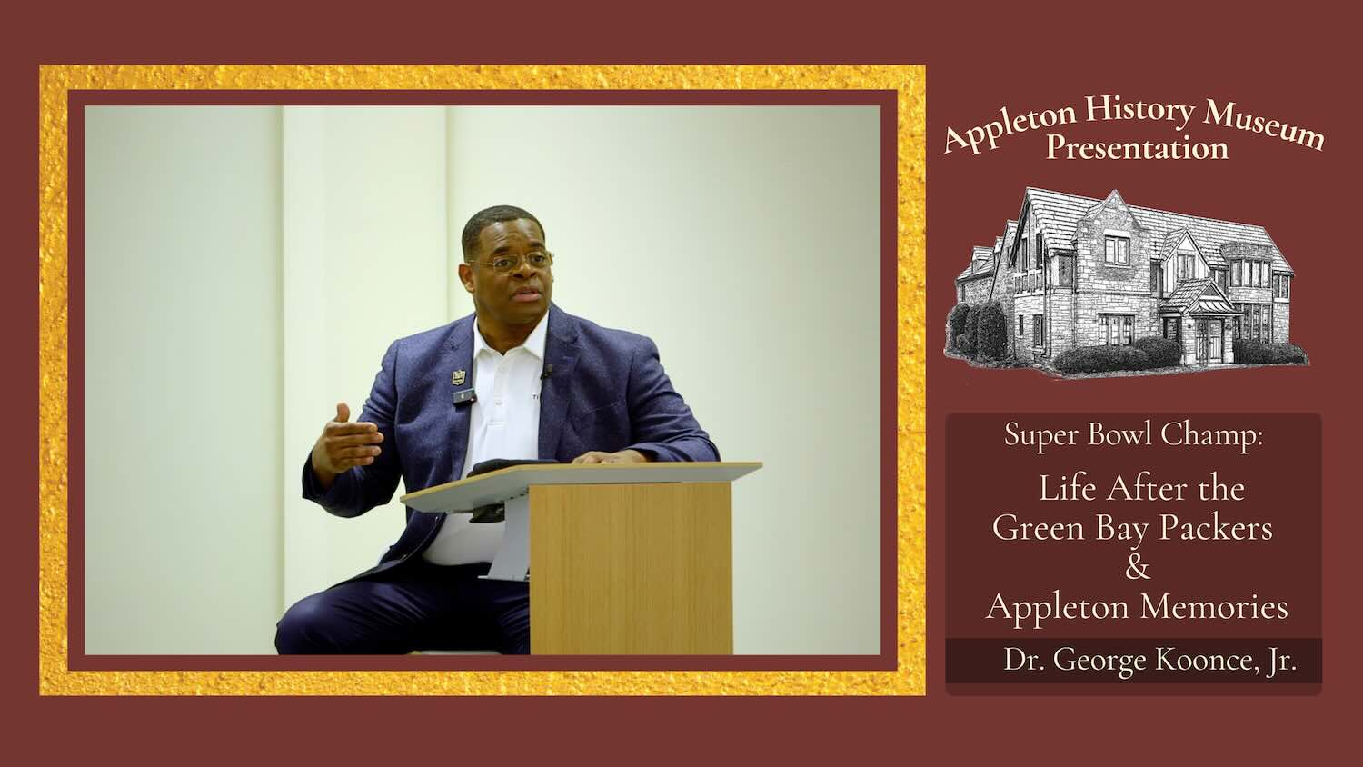 Super Bowl Champ Dr. George Koonce: Life After the Green Bay Packers & Appleton Memories